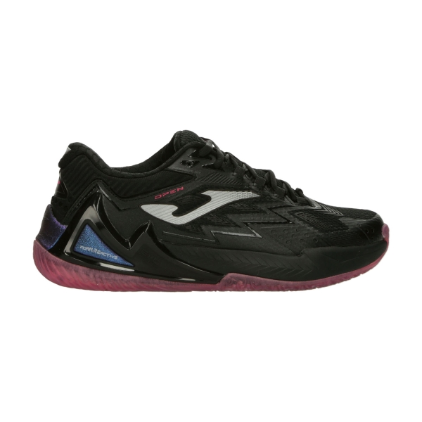 Women's Padel Shoes Joma Open  Black TOPLW2501OM