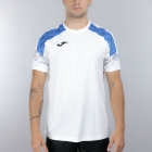 Joma Championship VIII Camiseta - White/Royal Blue
