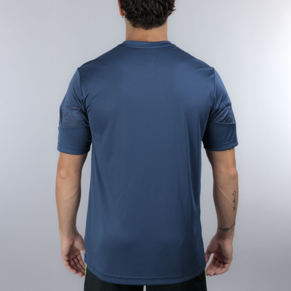 Joma Championship VIII Camiseta - Dark Navy/Blue/Yellow