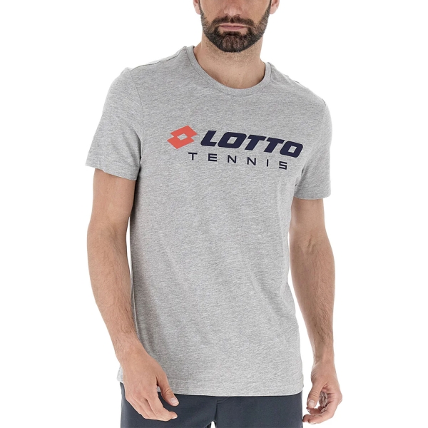 Camiseta Padel Hombre Lotto Squadra II Camiseta  Cool Gray 2178501CW
