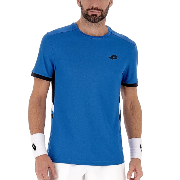Camiseta Padel Hombre Lotto Squadra III Camiseta  Skydiver Blue 2187871P0