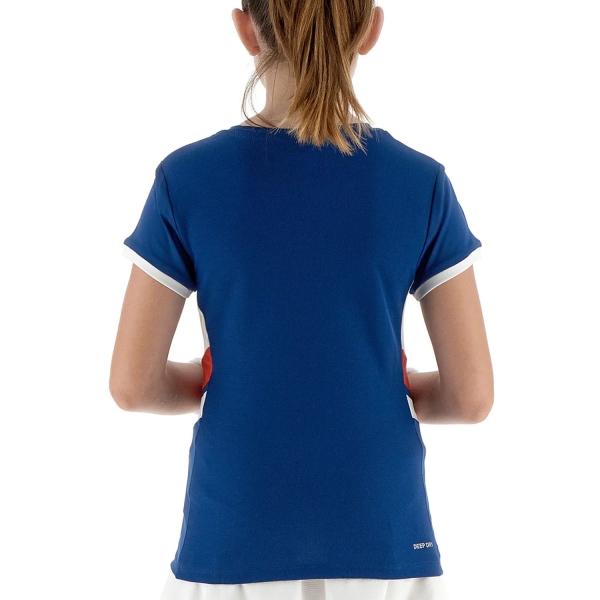 Lotto Squadra III Maglietta Bambina - Blue