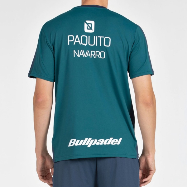 Bullpadel Paquito 25I Camiseta - Verde Oscuro