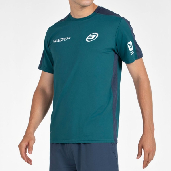 Bullpadel Paquito 25I Camiseta - Verde Oscuro