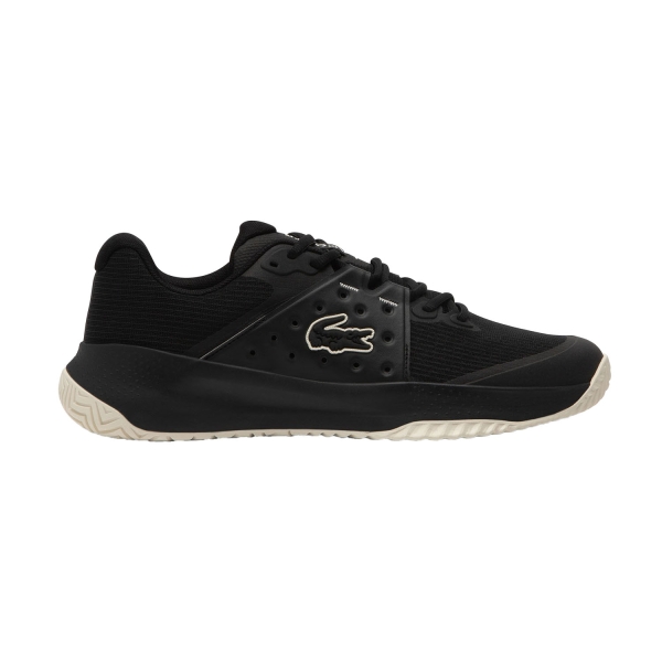 Scarpe Padel Uomo Lacoste Power Serve  Black/Off White 50SMA0147454