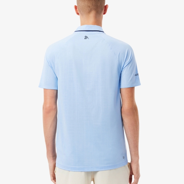 Lacoste X Novak Djokovic Ultra Dry Polo - Bleu