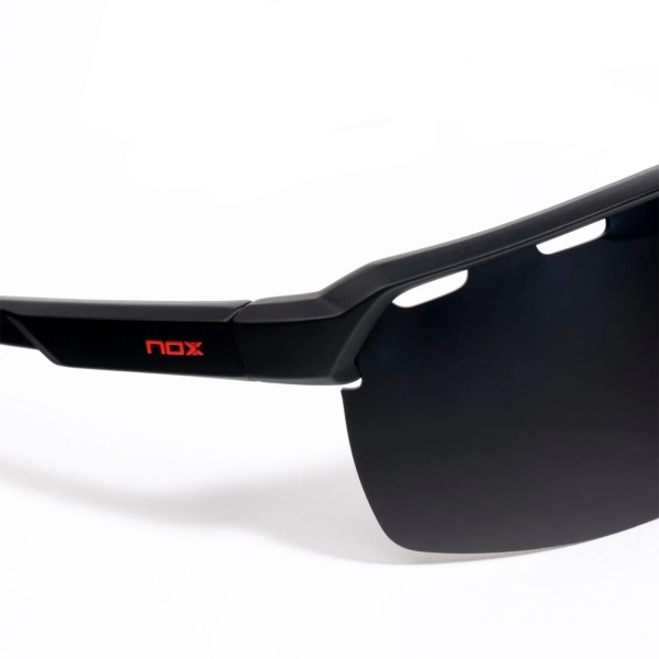 NOX Fignon Tempo Sunglasses - Negro/Rojo