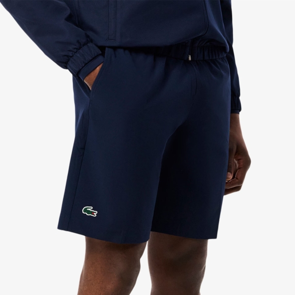 Men's Padel Shorts Lacoste Ultra Dry 9.5in Shorts  Bleu Marine GH7452166
