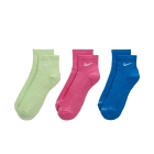 Nike Everyday Plus Cushioned Logo x 3 Calze - Multi Color Nike Everyday Plus Cushioned Logo x 3 Calze - Multi Color