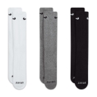 Nike Everyday Plus Cushioned x 3 Calze - Grey/White/Black Nike Everyday Plus Cushioned x 3 Calze - Grey/White/Black