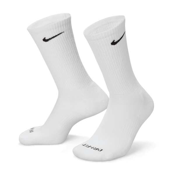 Nike Everyday Plus Cushioned x 3 Calcetines - Grey/White/Black