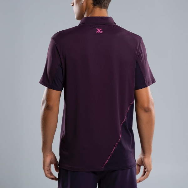 NOX Pro Logo Polo - Deep Purple