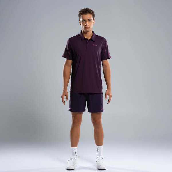 NOX Pro Logo Polo - Deep Purple