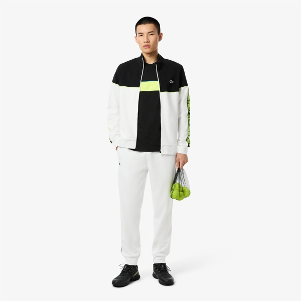 Lacoste Ultra Dry Printed Pro Camiseta - Noir/Jaune Fluo