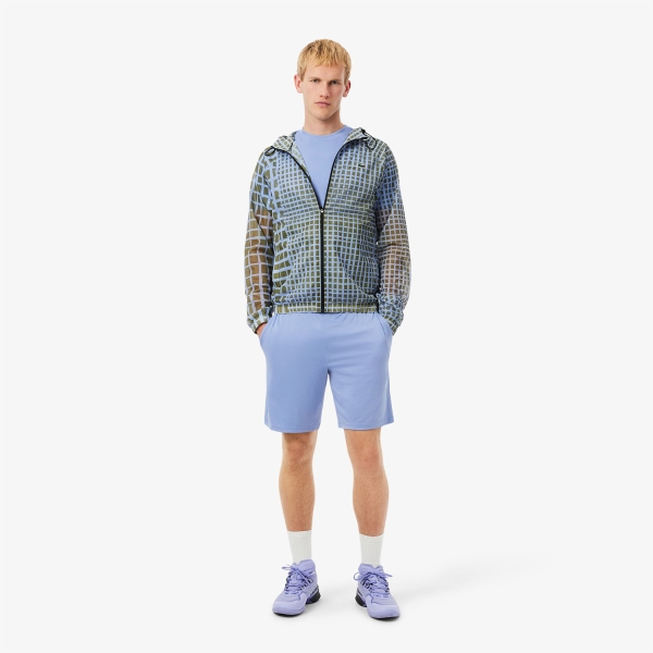 Lacoste Ultra Dry Back Print Camiseta - Violet