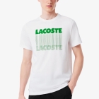 Lacoste Ultra-Dry Printed Camiseta - Blanc