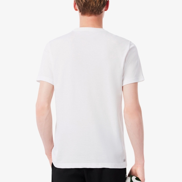 Lacoste Ultra-Dry Printed Camiseta - Blanc