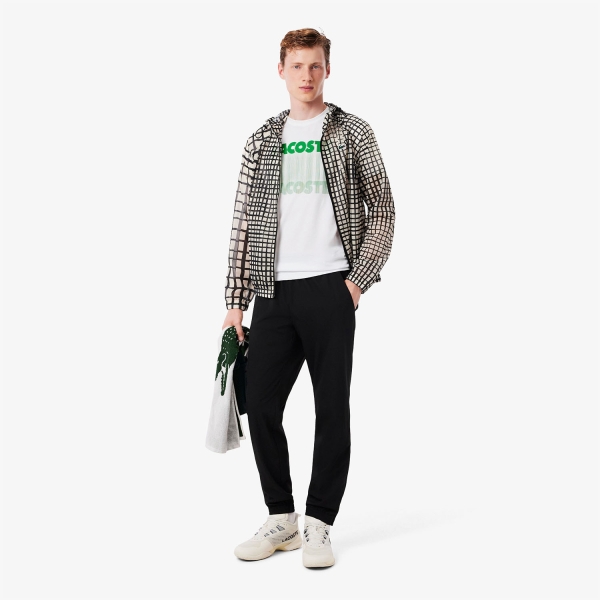 Lacoste Ultra-Dry Printed Camiseta - Blanc
