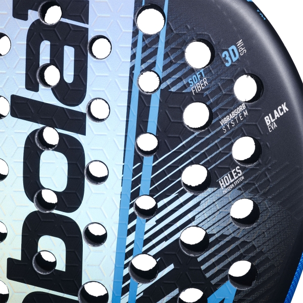 Babolat Air Vertuo 2.6 Padel - Black/Silver/Blue