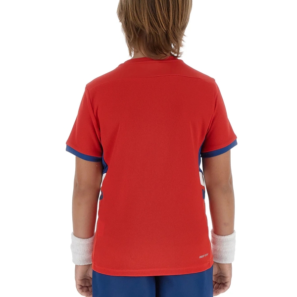 Lotto Squadra III Camiseta Niño - Flame Red