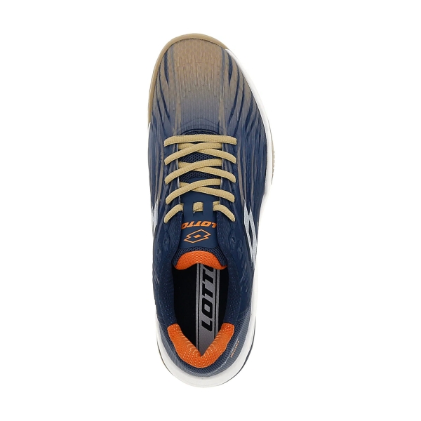 Lotto Mirage 200 II PRT Clay - Indigo Blue/All White/Irish Beige