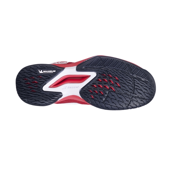 Babolat Jet Mach 3 All Court Niños - Cherry Tomato/White