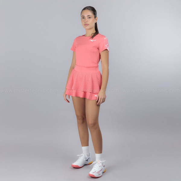 Mizuno Daybreakers Printed Camiseta - Calypso Coral
