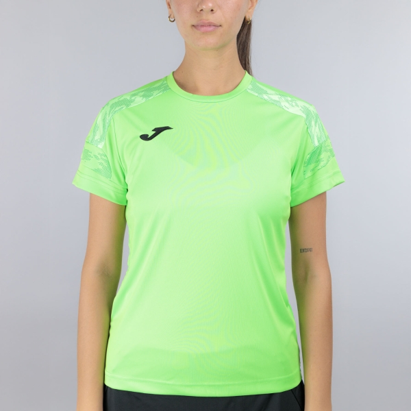 Camiseta y Polo Padel Mujer Joma Championship VIII Camiseta  Fluor Green 902514.020