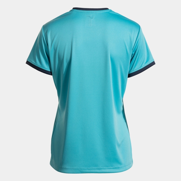 Joma Combi Premium T-Shirt Girls - Fluor Turquoise/Dark Navy