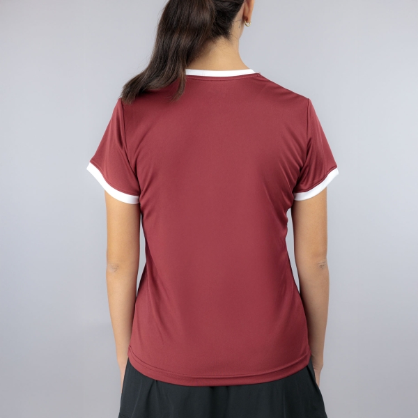 Joma Combi Premium Camiseta - Burgundy/White
