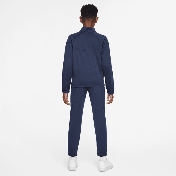 Nike Dri-FIT Chándal Niños - Midnight Navy/White