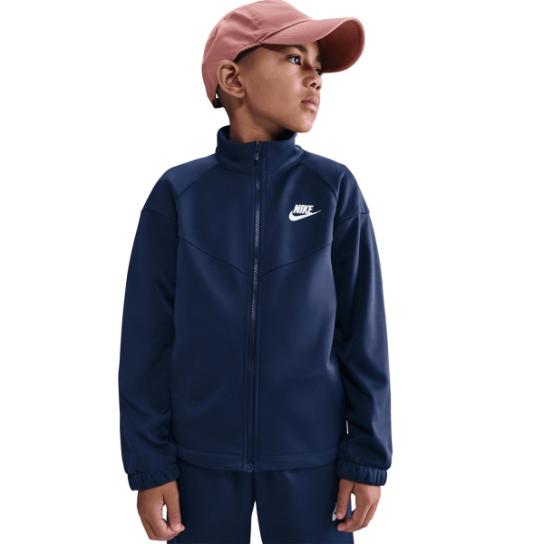 Nike Dri-FIT Chándal Niños - Midnight Navy/White