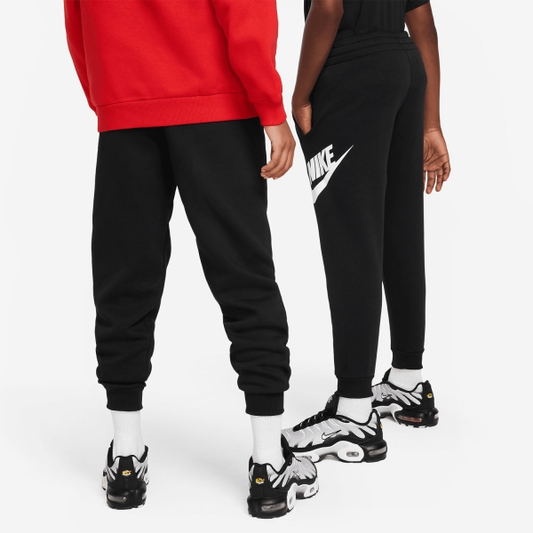 Nike Club Logo Pantalones Niños - Black/White