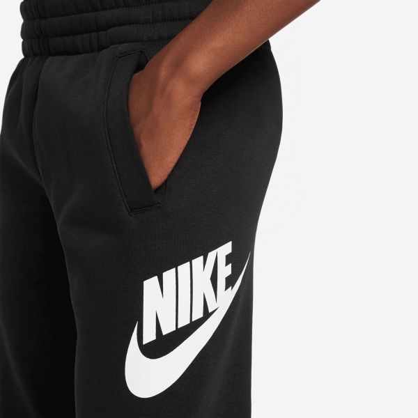 Nike Club Logo Pantalones Niños - Black/White