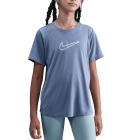 Nike Dri-FIT One Camiseta Niña - World Indigo/White Nike Dri-FIT One Camiseta Niña - World Indigo/White