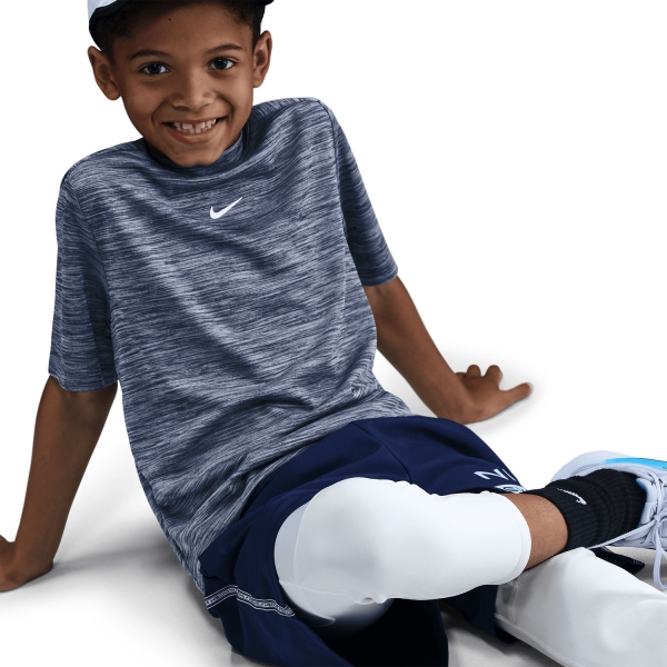 Nike Multi Maglietta Bambino - Midnight Navy/Pure/White