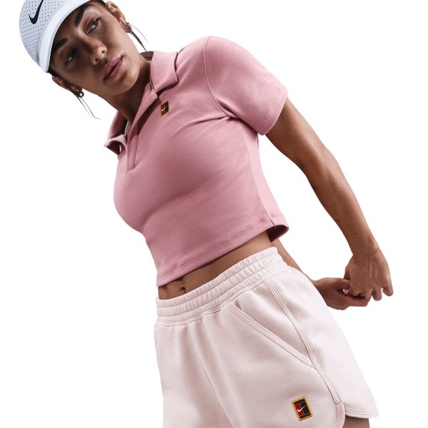 Nike Court Heritage 2.5in Shorts - Silt Red