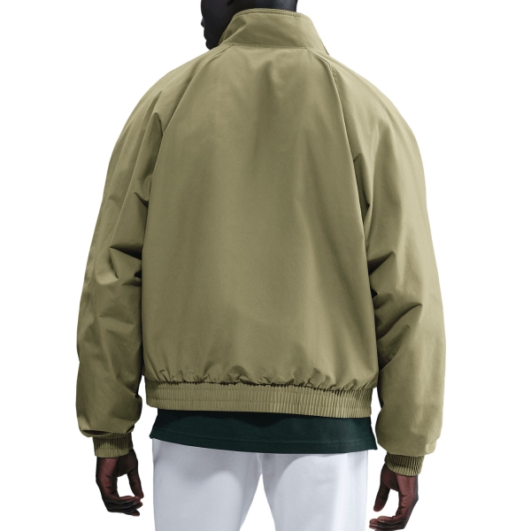 Nike Court Heritage Pro Chaqueta - Neutral Olive/Fir