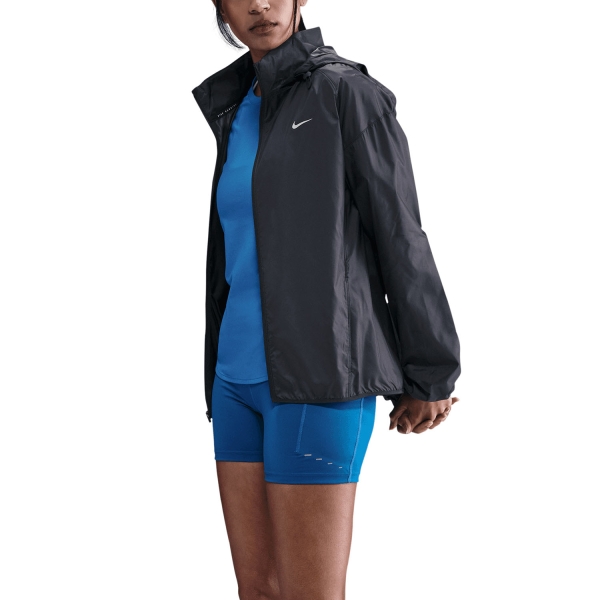 Chaqueta Padel Mujer Nike Tempo Repel Chaqueta  Black/Reflective Silver HV5769010