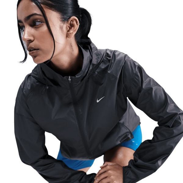 Nike Tempo Repel Chaqueta - Black/Reflective Silver