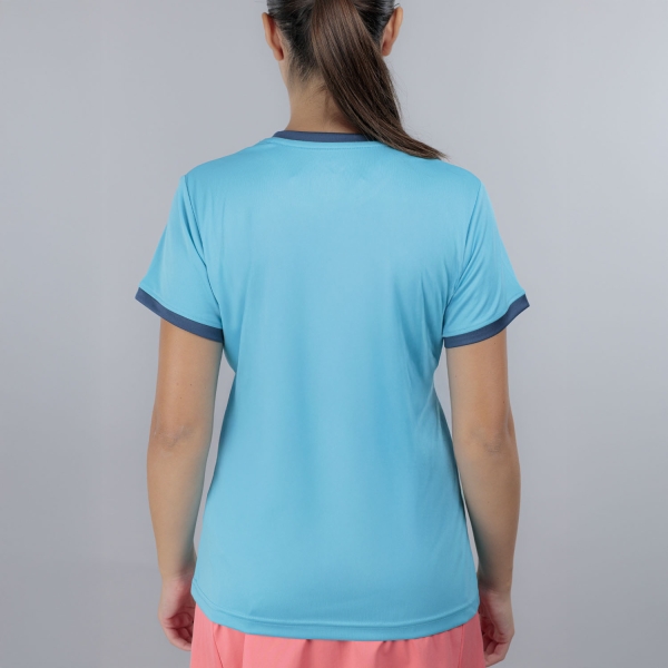Joma Combi Premium Camiseta - Fluor Turquoise/Dark Navy
