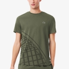 Lacoste Ultra Dry Back Print Camiseta - Vert Kaki Lacoste Ultra Dry Back Print Camiseta - Vert Kaki
