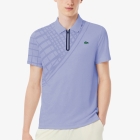 Lacoste Ultra Dry Polo - Violet/Bleu Lacoste Ultra Dry Polo - Violet/Bleu