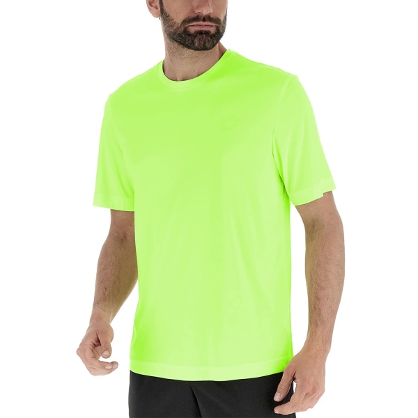 Camiseta Padel Hombre Lotto MSP Camiseta  Yellow Neon 2189351D2