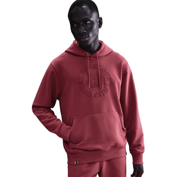 Nike Court Dri-FIT Heritage Sudadera - Cedar/Team Red