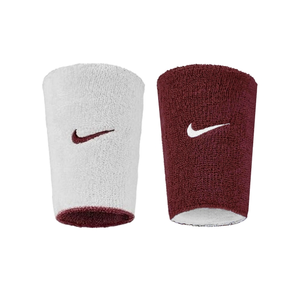 Nike Swoosh Classic Polsini Lunghi - Dark Team Red/White