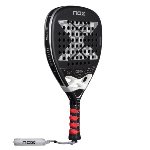 NOX AT10 Genius Attack 18K Alum 2026 Padel - Black/Silver