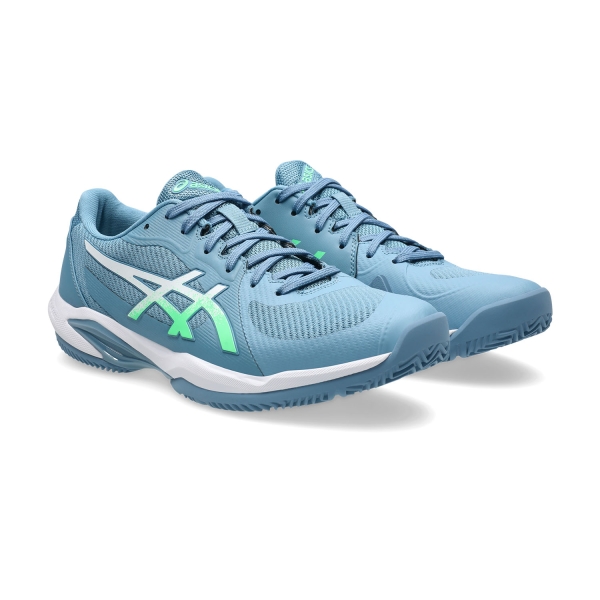 ASICS Solution Swift FF 2 Padel - Saba Blue/Vital Green