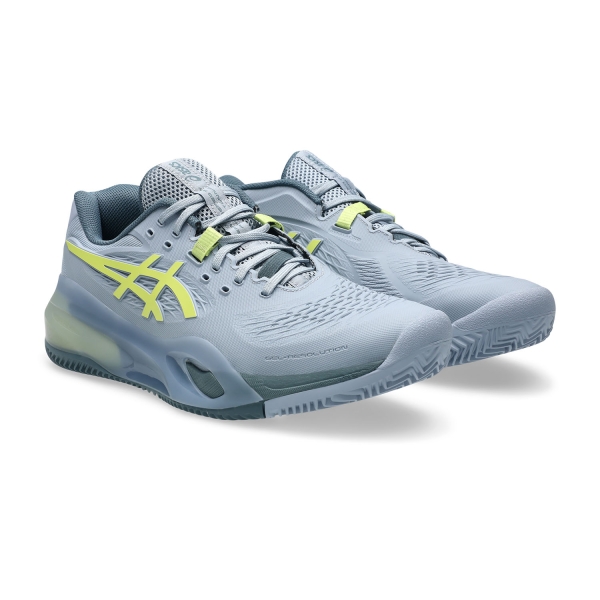 ASICS Gel Resolution X Clay - Grey Blue/Pistachio