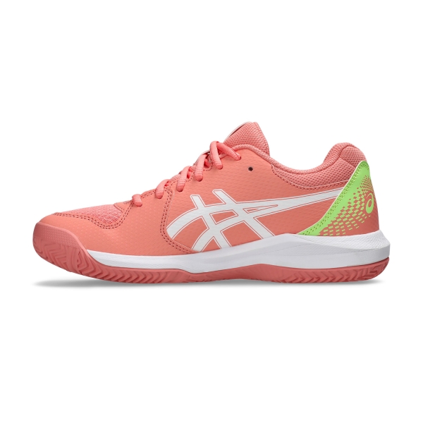 ASICS Gel Dedicate 8 Padel - Guava/White